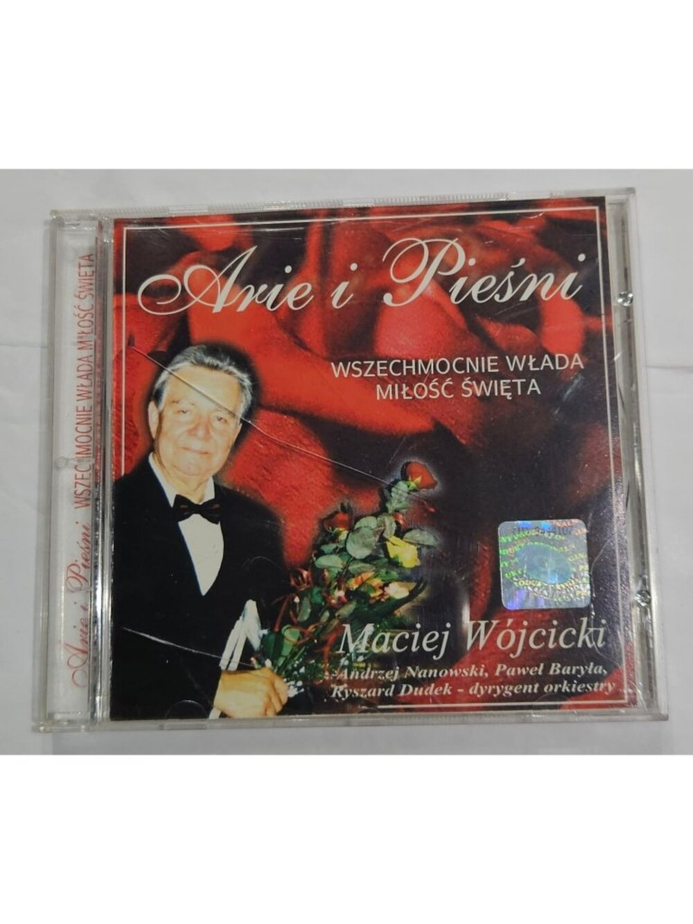 Maciej Wójcicki Arie i Pieśni: Wszechmocnie Włada Miłość Święta CD